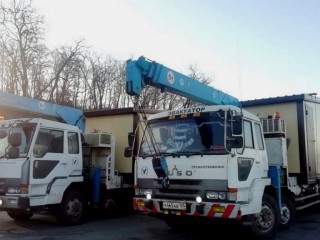 Услуги манипуляторов до 15 тонн, Владивосток