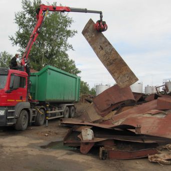 Вывоз металла по городу, Уссурийск