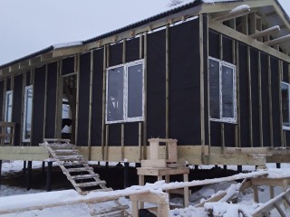 Отделка каркасного дома, Нелидово