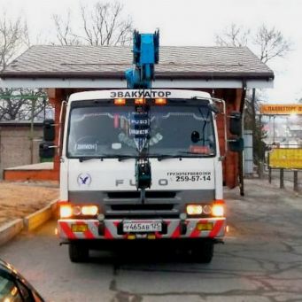 Услуги манипуляторов до 15 тонн, Владивосток